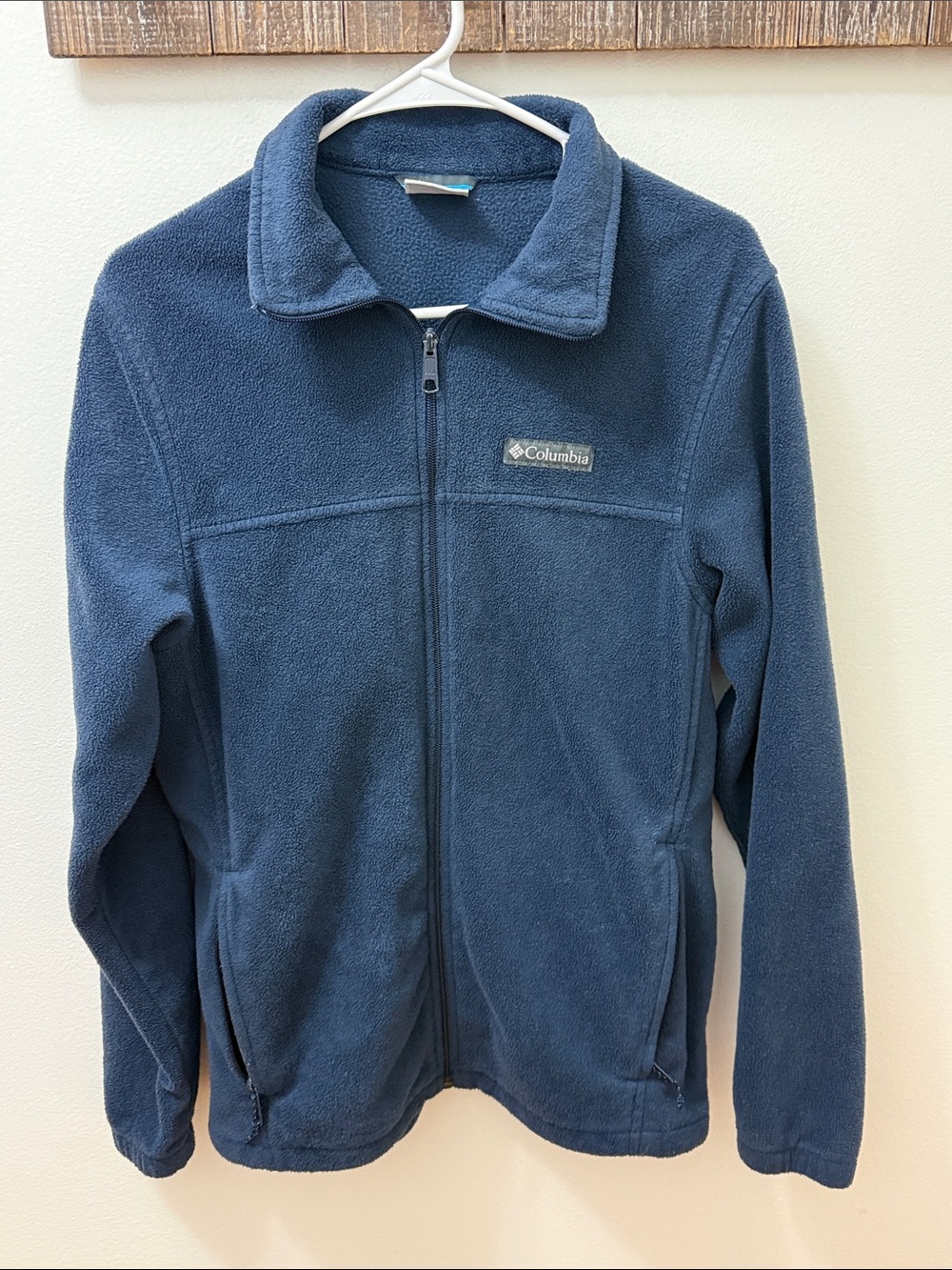 Columbia Men’s Blue Full-Zip Fleece Jacket